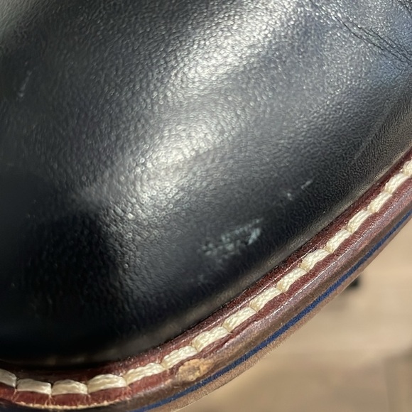 Johnston Murphy Conrad Leather Plain Toe Oxford Dress Shoe Size 13 Black - Picture 7 of 10